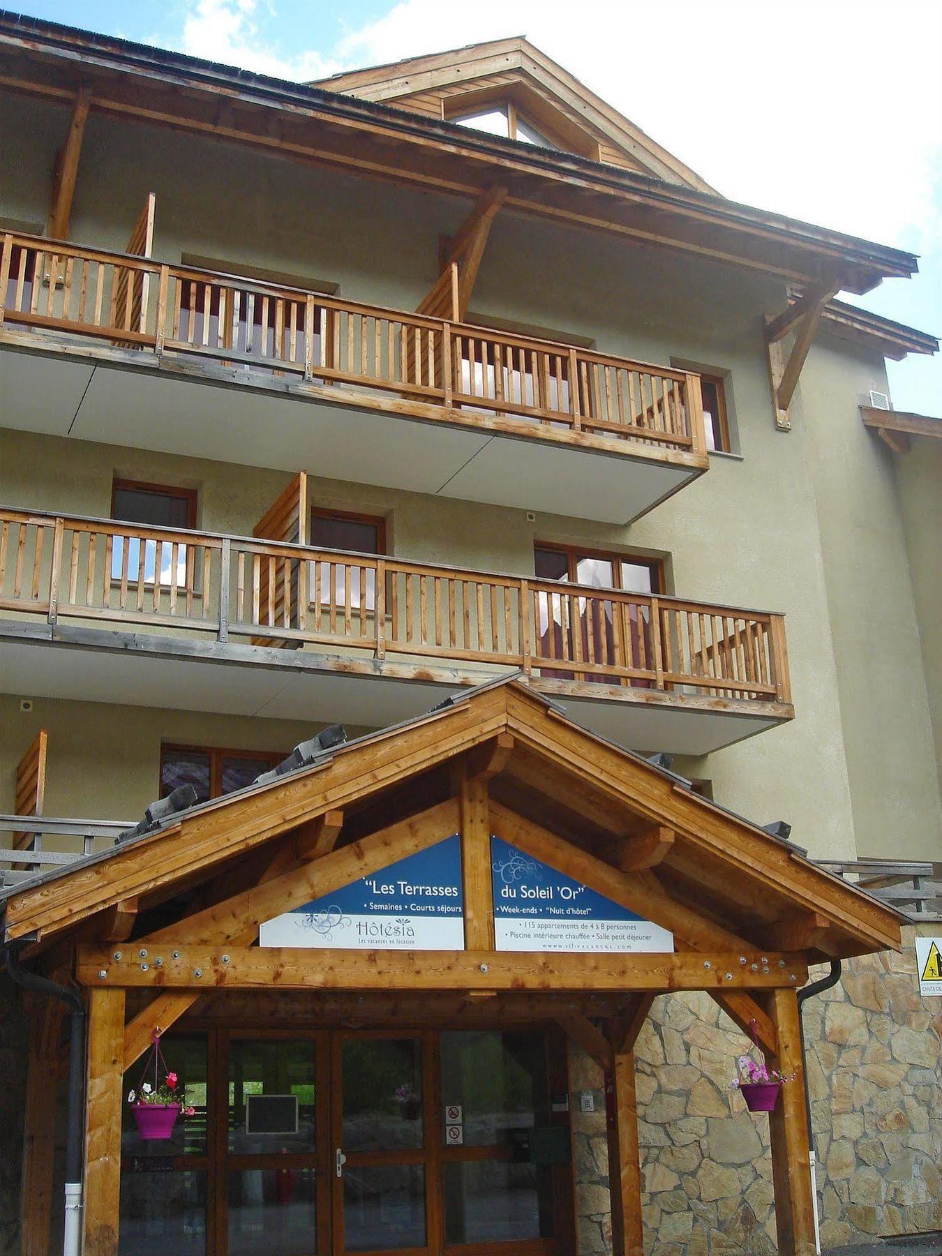 אפרטהוטל לז אור Les Terrasses Du Soleil D'Or By Infini Mountain מראה חיצוני תמונה